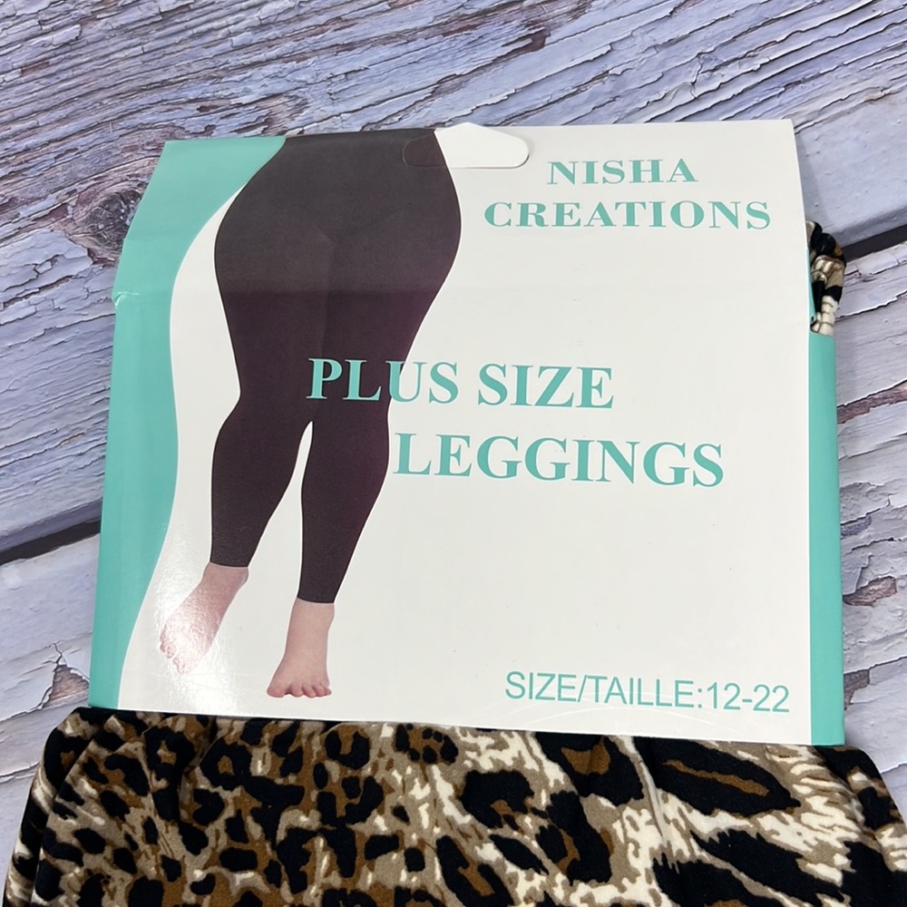 🆕Brand New Woman’s Plus Size Leggings Super Soft W/Stretch Size 12-22 - Picture 2 of 10